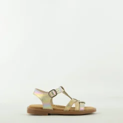 Beberlis sandaal goud