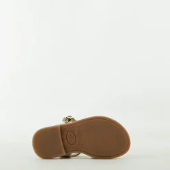 Beberlis sandaal goud