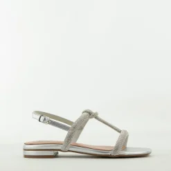 Bibilou sandaal zilver