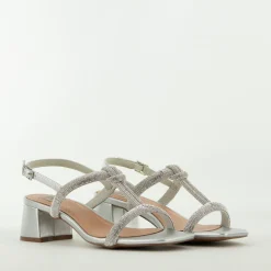 Bibilou sandaal zilver