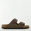 Birkenstock slipper bruin