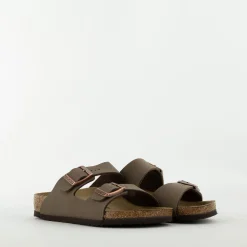 Birkenstock slipper bruin