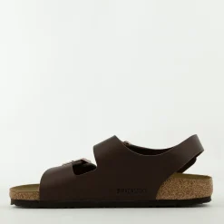Birkenstock slipper bruin