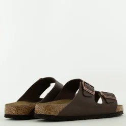 Birkenstock slipper bruin