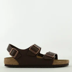 Birkenstock slipper bruin