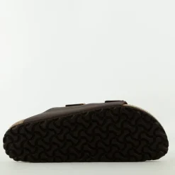 Birkenstock slipper bruin