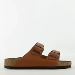 Birkenstock slipper cognac