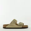 Birkenstock slipper goud