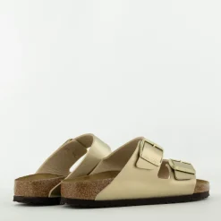 Birkenstock slipper goud