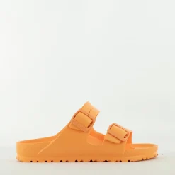 Birkenstock slipper oranje