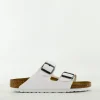 Birkenstock slipper wit
