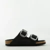 Birkenstock slipper zwart