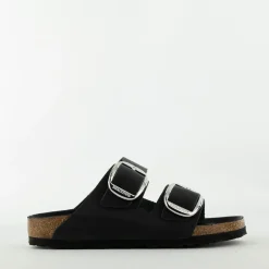 Birkenstock slipper zwart