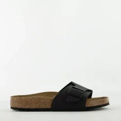 Birkenstock slipper zwart