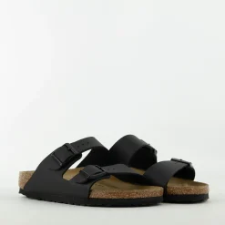 Birkenstock slipper zwart