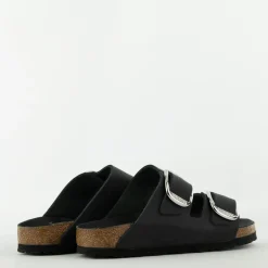 Birkenstock slipper zwart