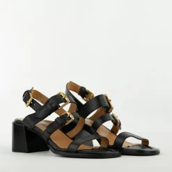 Buffalini sandaal zwart