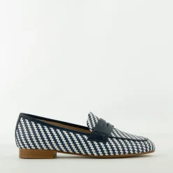 Luca Grossi moccasin blauw