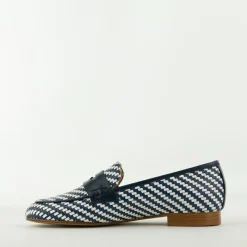 Luca Grossi moccasin blauw