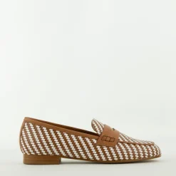 Luca Grossi moccasin cognac