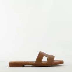 Oh My Sandals slipper cognac