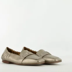 Pedro Miralles moccasin goud