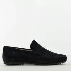 Van Bommel moccasin blauw